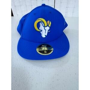 NWT!! "NFL RAMS" Hat, New Era, 100% Poly, Size 8 ,63.5 CM, Football, Fan